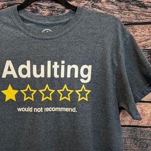 Adulting Joke Tee